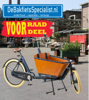 Bakfiets.nl Cargobike S - Cruiser NX7 met trapondersteuning VEEL VOORRAAD VOORDEEL