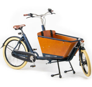 Bakfiets.nl Cargobike S (kort) NN7D - mat ruigblauw