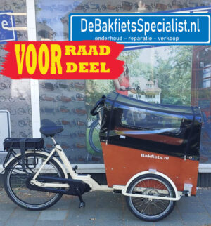 Bakfiets.nl CargoTrike Wide - SS5 - Bafang  NU € 1000,- VOORRAAD VOORDEEL!!!