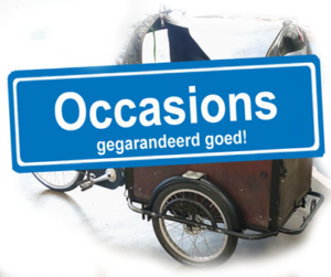 Occasions / gebruikte bakfietsen